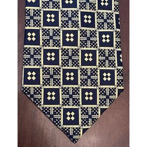 Belisi Gold 100% Silk Men’s Neck Tie Made In China